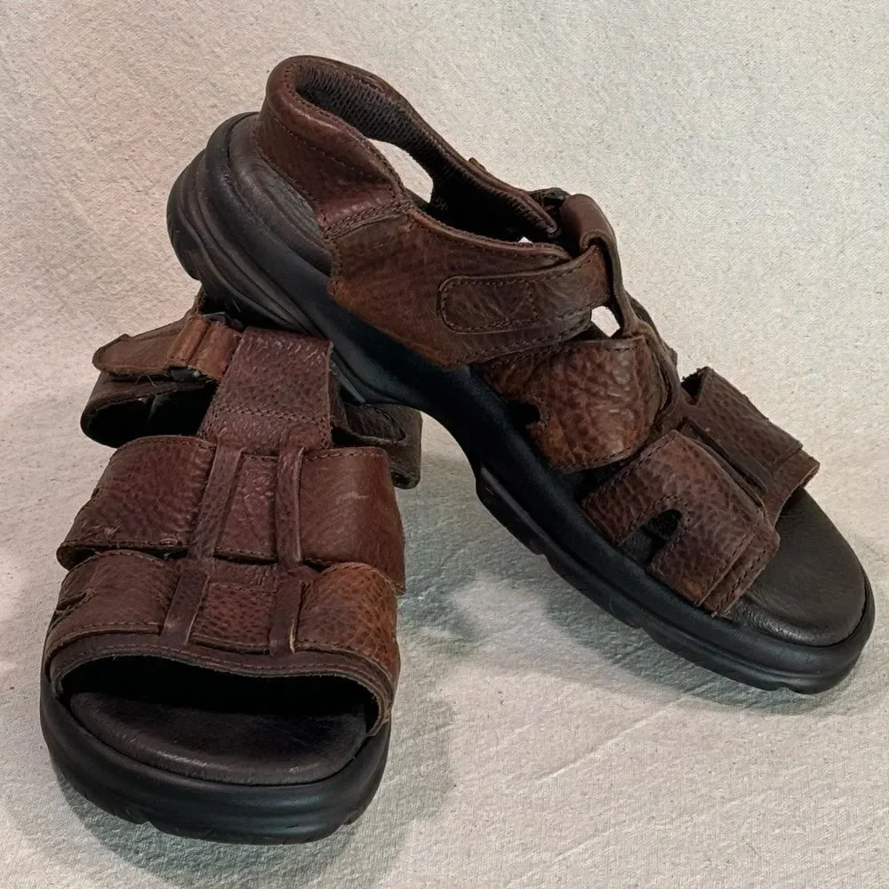 GBX Leather Sandals Mens Size 11M
